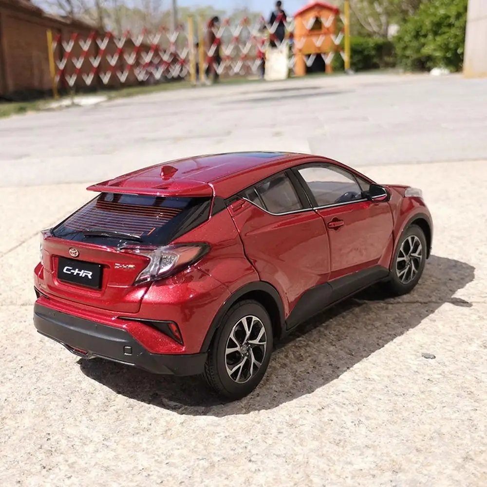 1/18 масштаб Тойота C-HR CHR красный литье автомобиля модельные игрушки, коллекционные подарок NIB