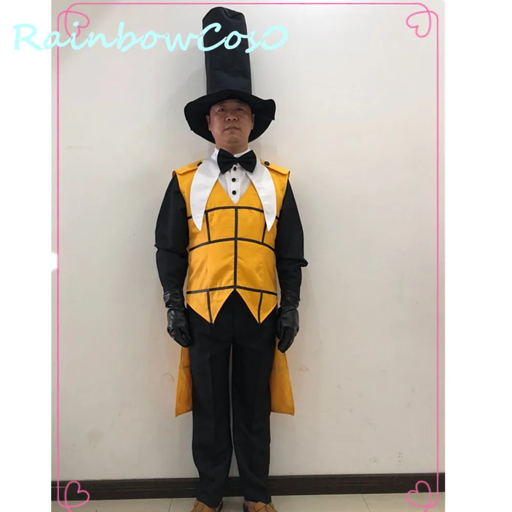Костюм для косплея RainbowCos0 Гравити Фолз Билл и Уилл униформа на Хэллоуин