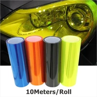 car stickers fog and smoke lights tail lights dyes vinyl film all available colors car decoration 10m roll x30cm