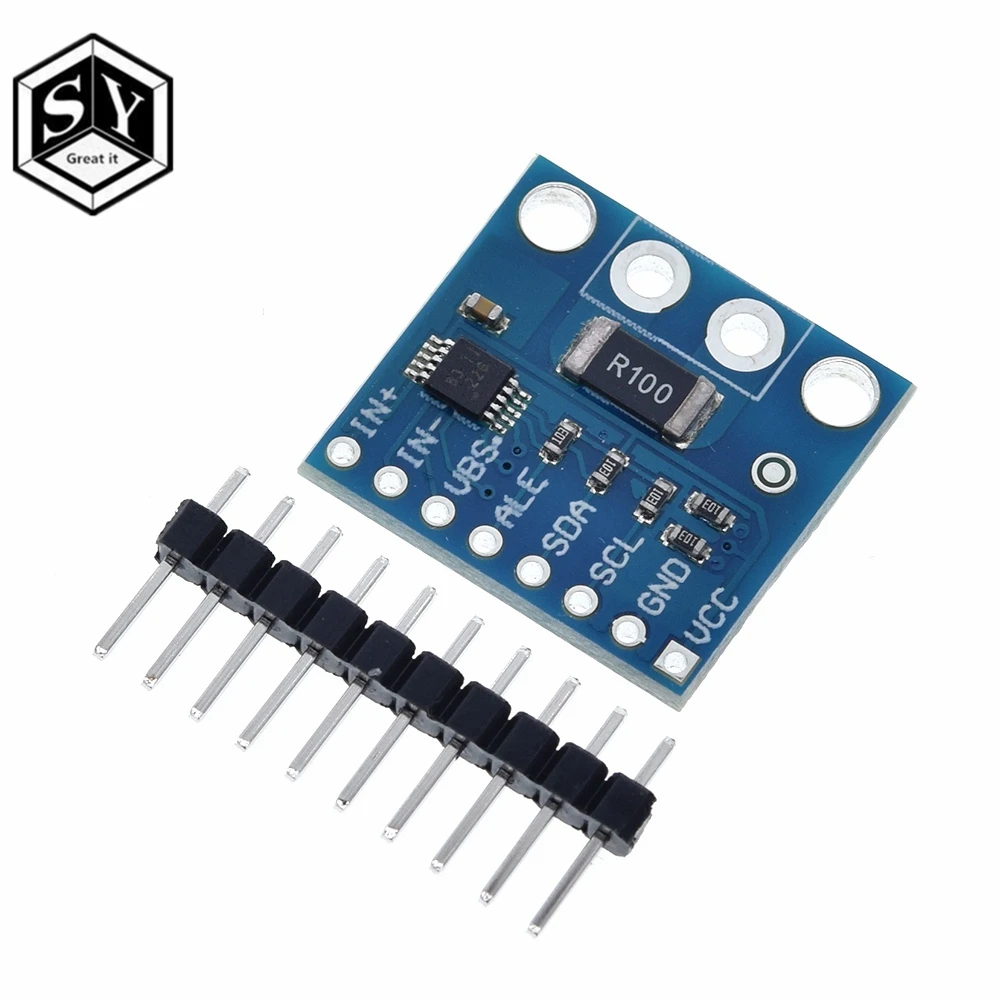 Интерфейс INA226 IIC I2C двунаправленный модуль датчика мониторинга тока/мощности для