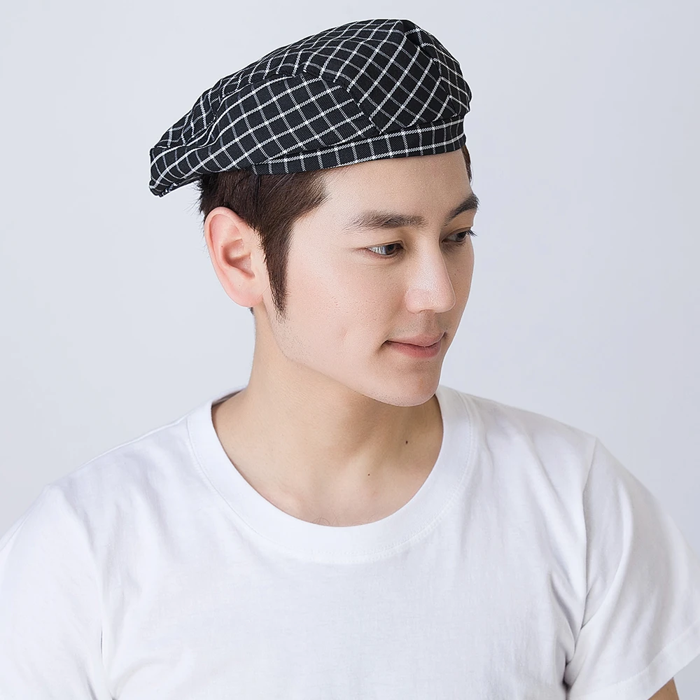 Шапка шеф-повара для ресторана и кухни Мужская кепка готовки отеля кофейни