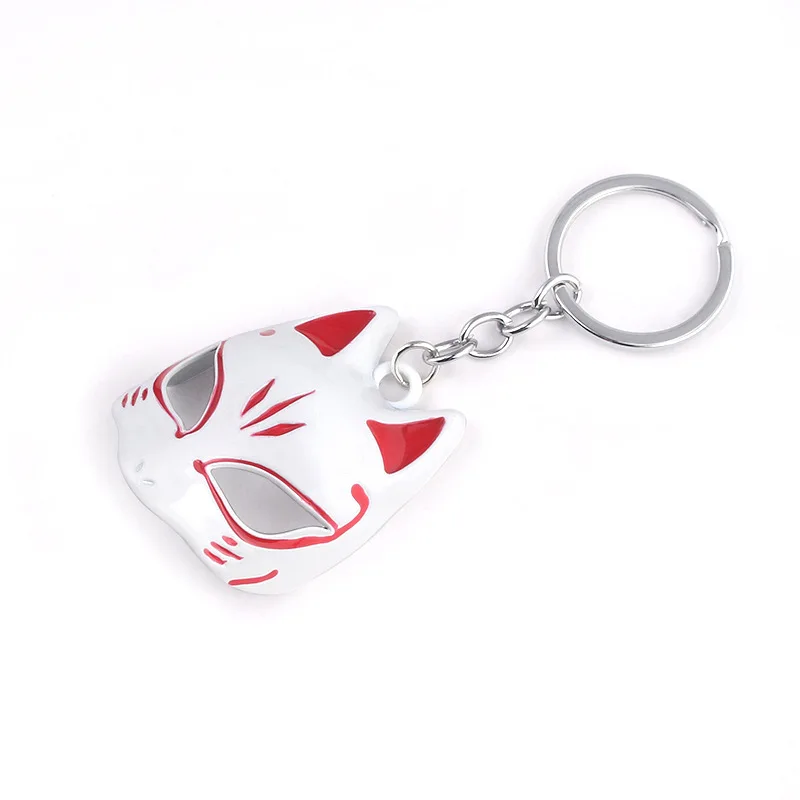 Милый аниме персонаж из мультфильма 5 P5 лиса маска металлический брелок кулон