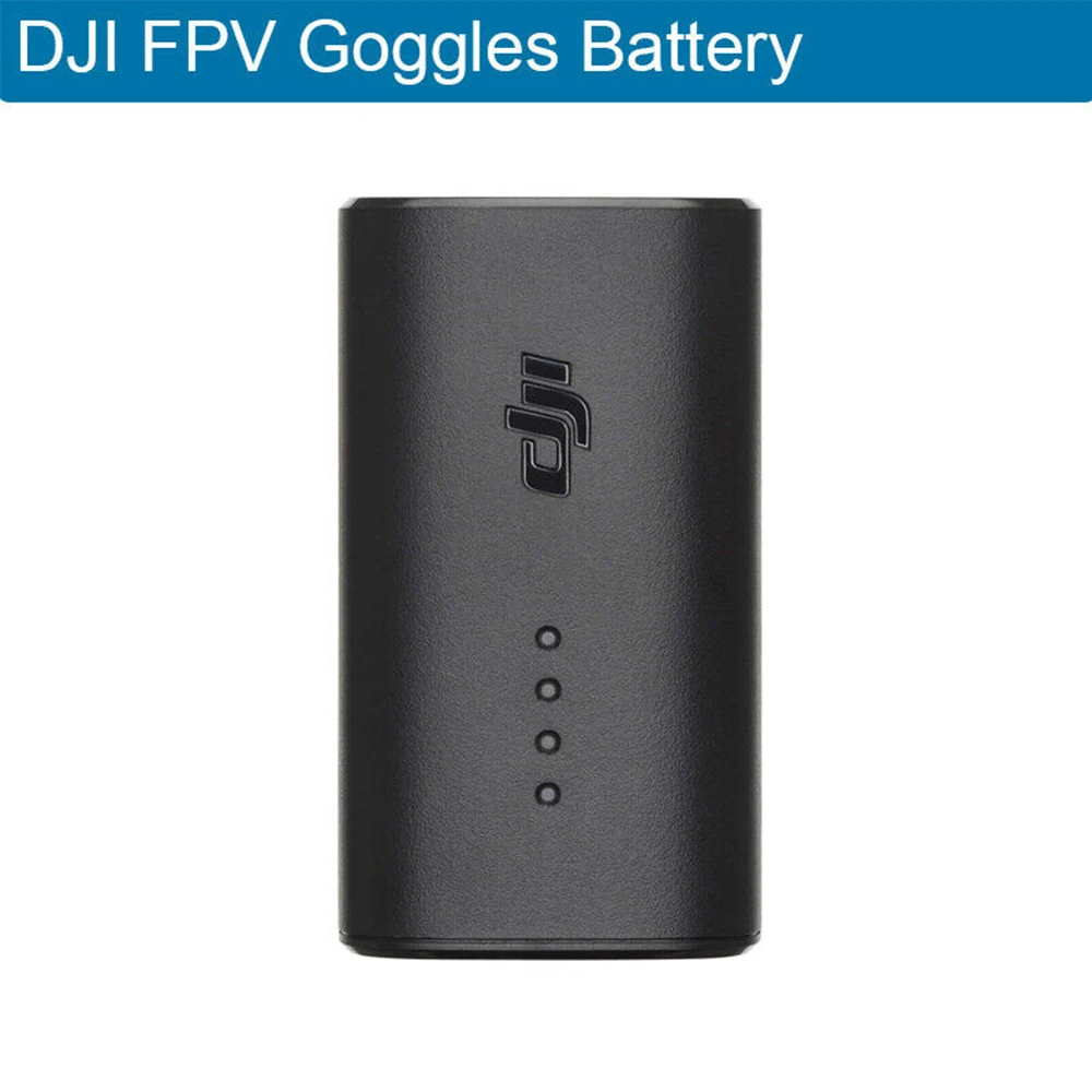 

NEW Wholesale Original Battery for DJI FPV Goggles 1800 MAh 9V LiPo 2S 18 Wh Goggle Batteries Drone Parts Rechargeable Battery