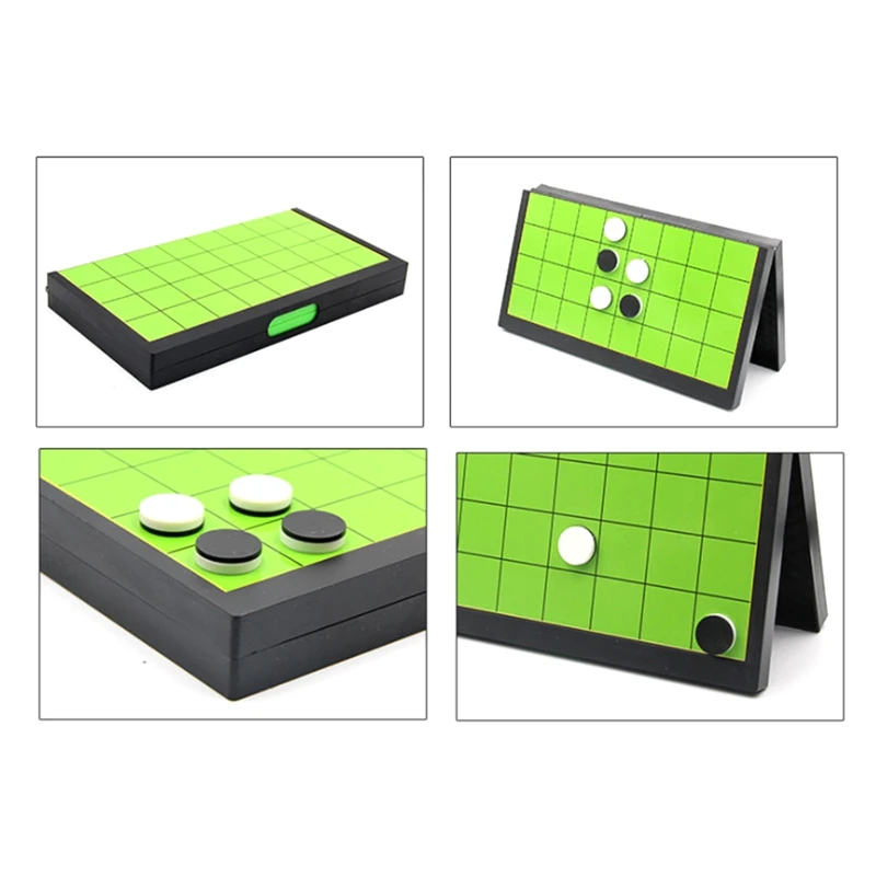 Портативная складная доска Шахматы Reversi Othello стандартная развивающая домашняя