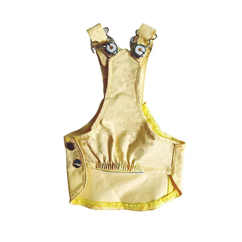 

New Style Denim Dog Clothes Pet Vest Jacket French Bulldog Designer Puppy Clothing CW966