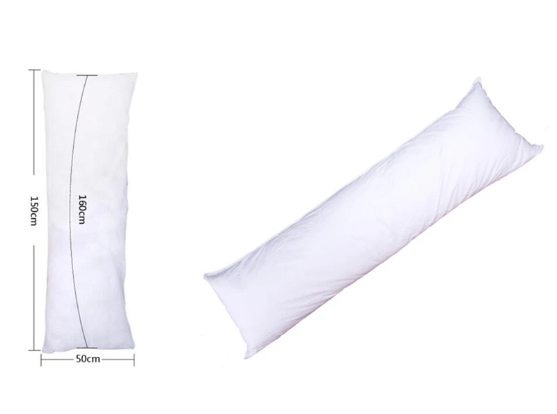 Декоративные подушки Dakimakura длинная подушка для объятий Белая Подушка сна 150x50