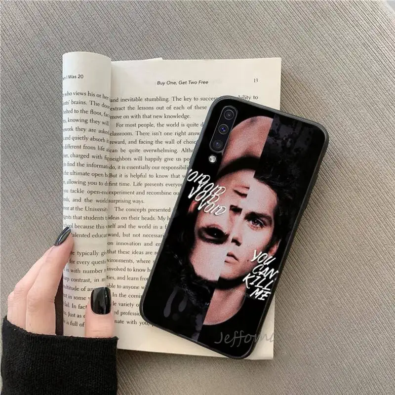 

Dylan O'Brien Teen Wolf cool Phone Case for samsung galaxy s21 s20 fe s10 a51 a52 a71 a50 a12 a72 a21s a70 note 20 10 ultra plus
