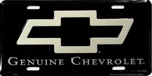 

Подлинный номерной знак Chevrolet Hangtime