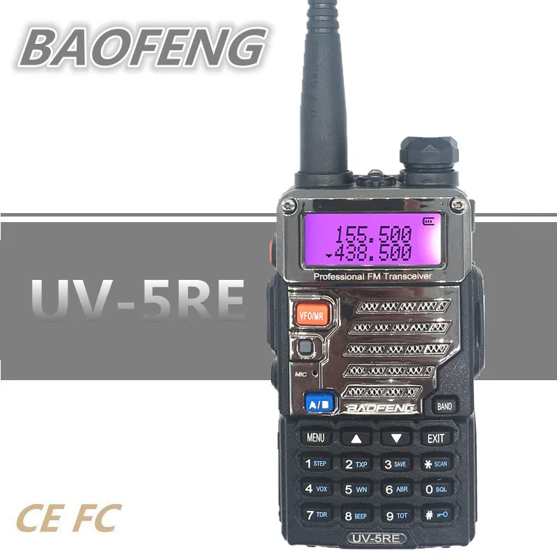 BAOFENG UV-5RE портативная рация радио Amador UHF VHF морская Портативная радиостанция HF трансивер сканер UV 5R Woki Toki