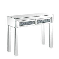 panana dressing makeup table stool mirrored entryway console glass desk 2 drawers bedroom dresser display toucadores