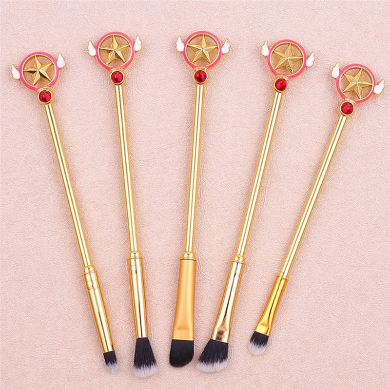 Короткая футболка с героями из японского аниме Сейлор Мун набор кистей для