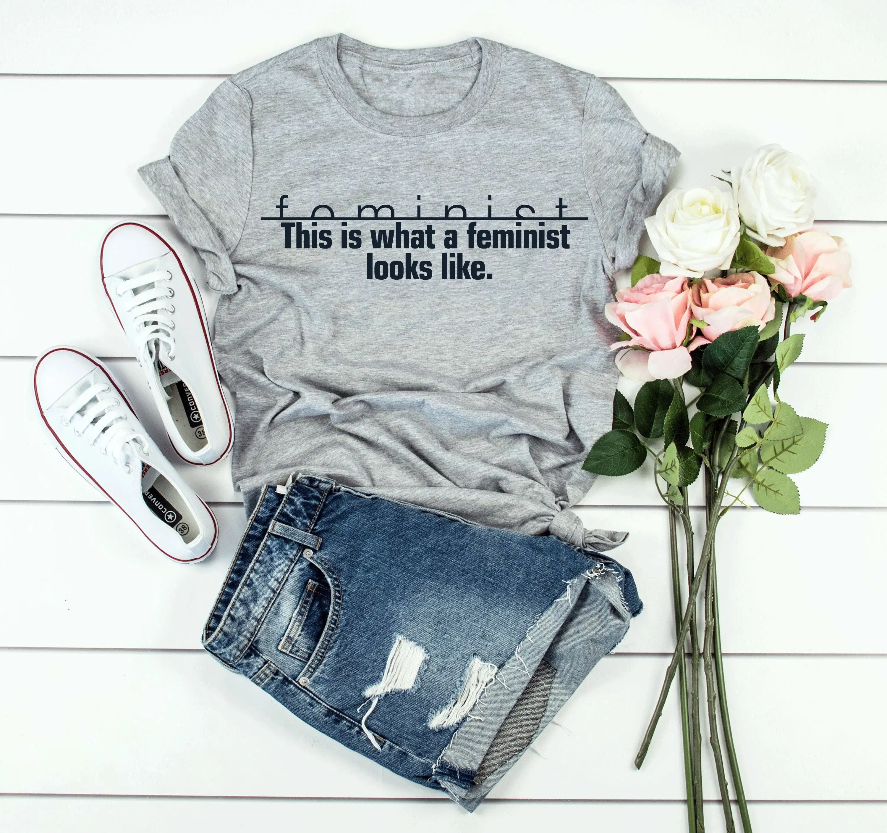 

Феминистская рубашка, женская одежда, футболка для девушек с надписью Power, футболка для протеста, футболка для девушек Power, забавный графичес...