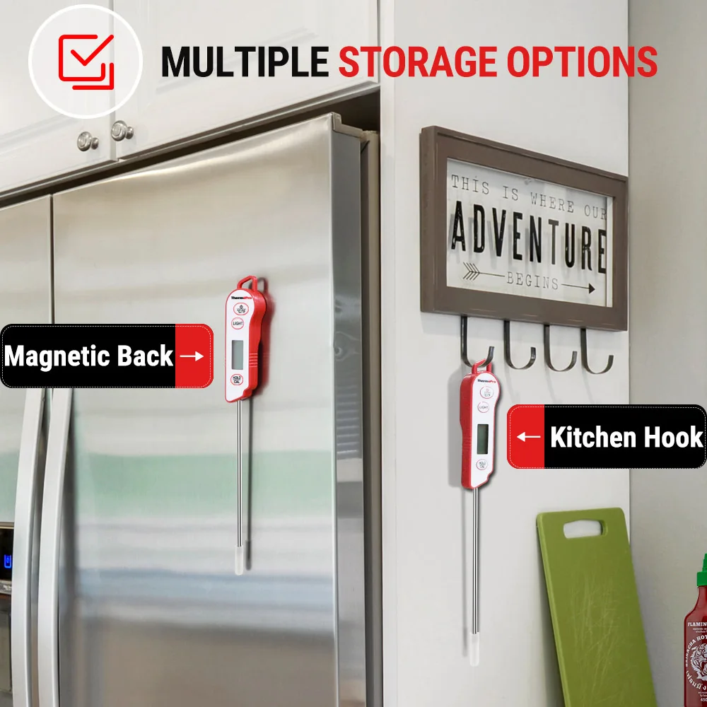 Термометр ThermoPro TP15 кухонный цифровой водонепроницаемый прибор для измерения