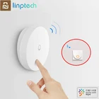 Беспроводной дверной звонок Youpin Linptech с Wi-Fi, самообеспечивающийся энергией, работает с приложением и функцией интеллектуального управления памятью, переменный ток 110-240 В