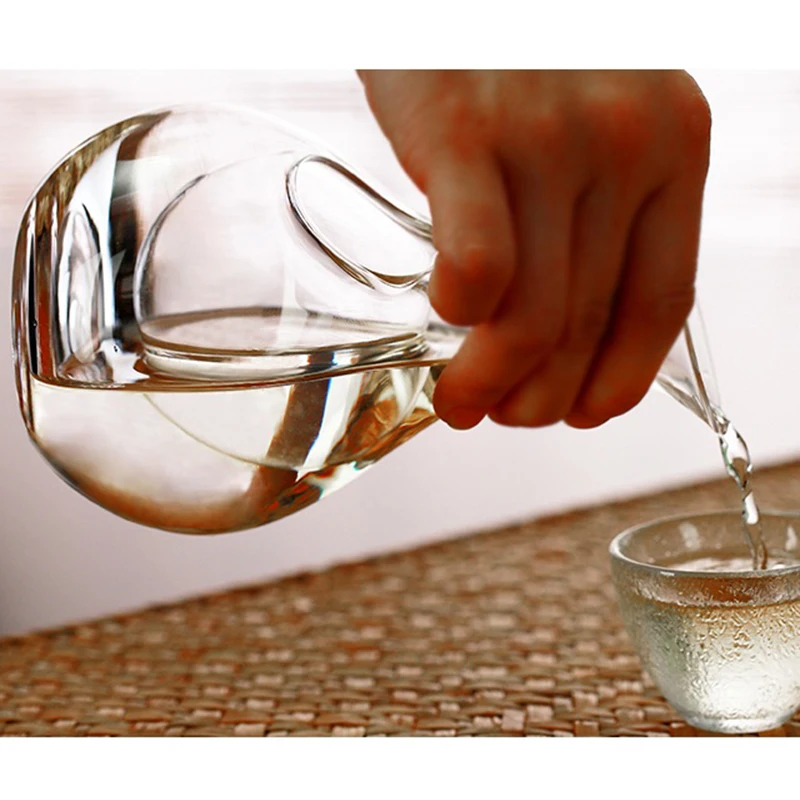 Кубики для вина и льда стеклянный кубик сакэ с отверстием бутылки хомяк