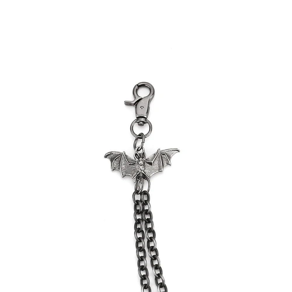 Мужские джинсы для мотоциклистов байкерский кошелек брелоки с цепочкой