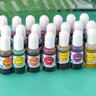 Прозрачный Кристальный краситель, концентрированный пигмент для ювелирных изделий из эпоксидной смолы, для самостоятельного изготовления украшений, 24 цвета