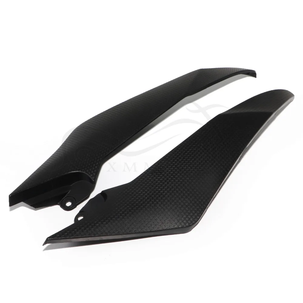 Пара МОТОЦИКЛ ABS черный Бензобак боковой отделкой сетчатой вставкой крышка