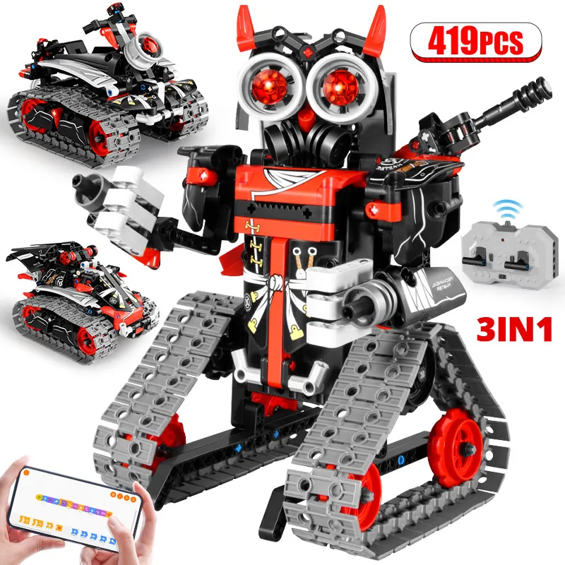 

3 в 1, Детский конструктор «танк»