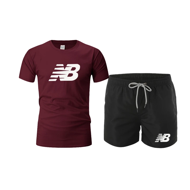 

Men's Sport Suits Summer Quick Dry Running Sets Clothes New Sports Joggers Training Gym Fitness Jogging Tracksuits Beach Set