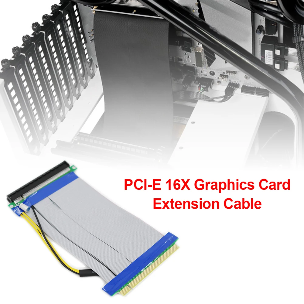 PCIe 16X PCI Express PCI-E до Райзер-расширитель адаптер расширения карты УДЛИНИТЕЛЬ шнур