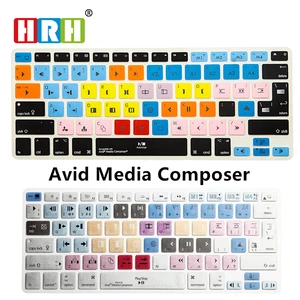 Прочная силиконовая клавиатура HRH для Macbook Pro Retina Air 13 15 17 перед ЕССША