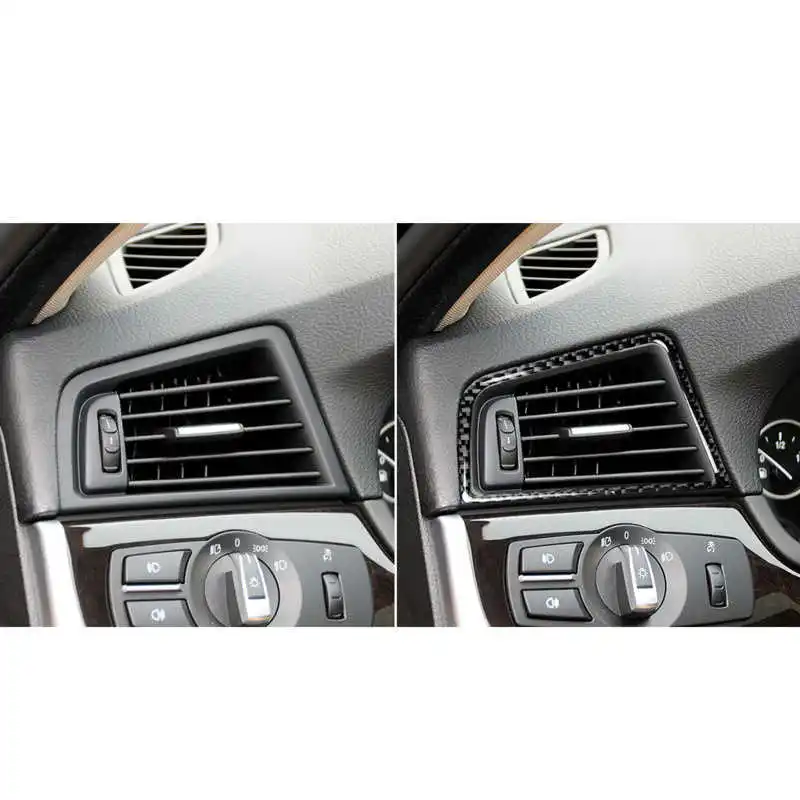 

Fit For BMW 5 Series F10 (2011-2017) Carbon fiber side air outlet frame decoration