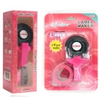 Ручные этикетки розового цвета Cidy C101 для 3D тиснения 9 мм, пластиковые этикетки, мини ручная ручка, замена машинки Motex E101