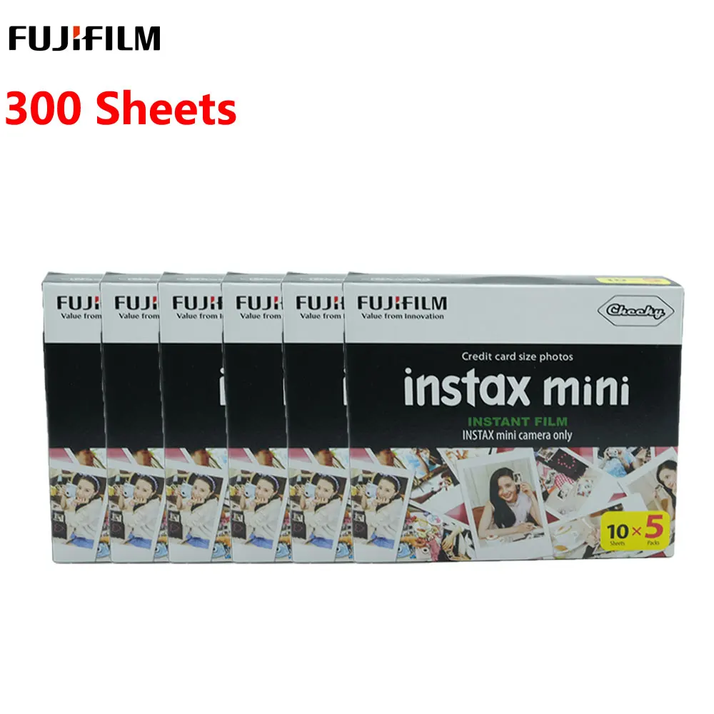 Фотобумага Fujifilm Instax Mini 300 листов белая пленка для камеры FUJI Instant instax 8 9 7s 70 25 50s 90