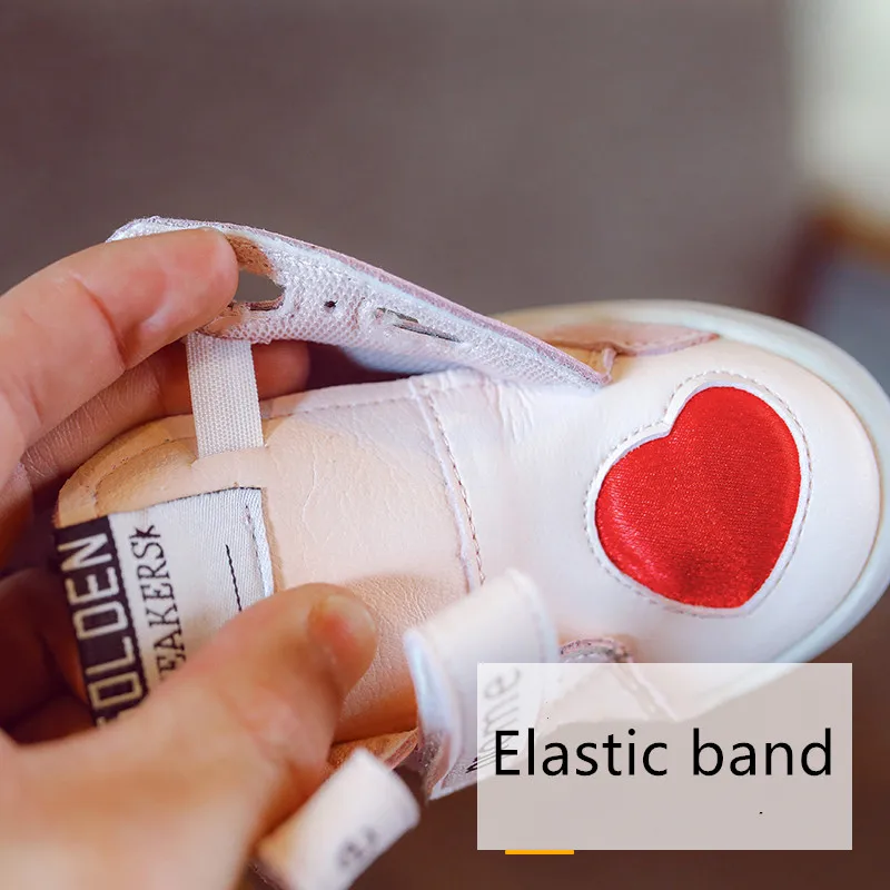 Белые кроссовки для девочек Новинка осени 2019 года модная детская обувь