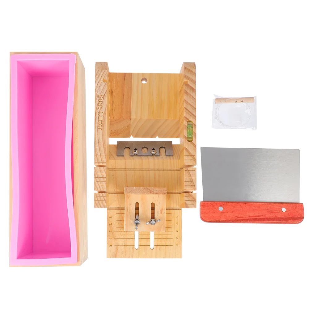 

1 Set Wooden Soap Loaf Cutter Mold Soap Cutter Soap Cutter Soap Cutting Tool