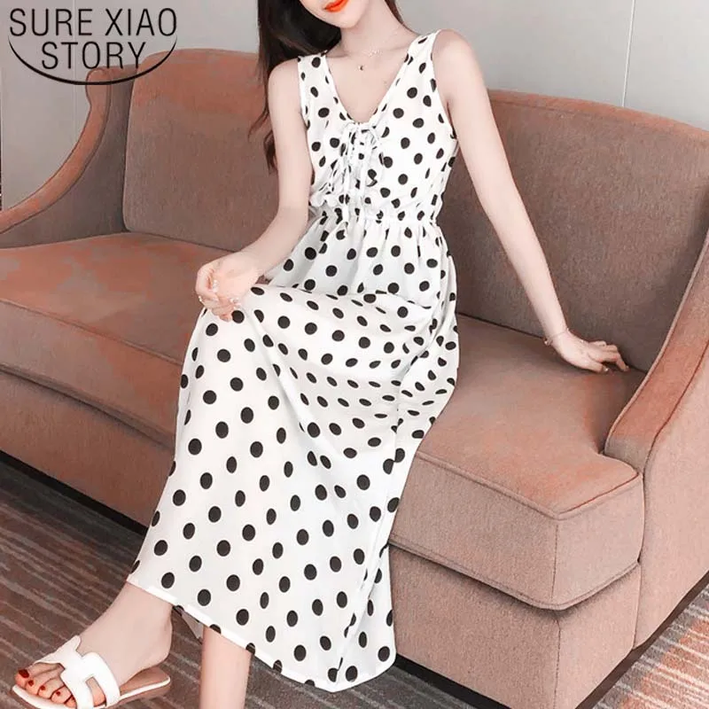 Blusas femininas элегантное женское платье платье с длинным рукавом женское длинное платье в горошек с бантом черные шифоновые платья 3XL размера плюс 1475 45