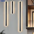 Современный минималистичный светодиодный настенный светильник, комнатное и уличное освещение для спальни, гостиной, столовой, коридора, теплые декоративные приглушаемые лампы для дома