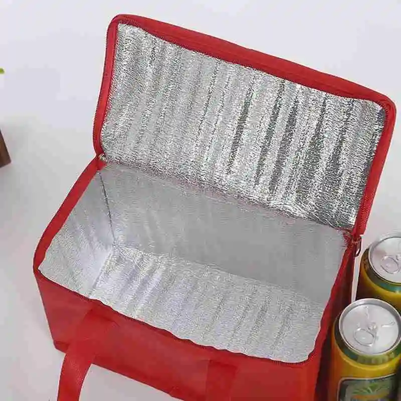 Переносной Теплоизоляционный пакет для еды льда пикника 28*14*17 см холодильник