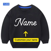 kids sweatshirts customize your name design toddler baby boys hoodie cool birthday clothing little girl fall clothes childrens
