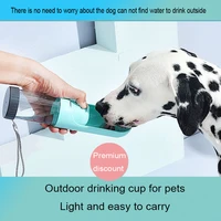 dog water cup water bowl for dogs hanging portable outside activated carbon filtration purifying water quality water dispenser