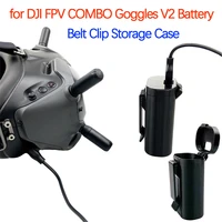 for dji fpv combo goggles v2 battery belt clip storage case flying glasses headband buckle protective shell drone accessories1