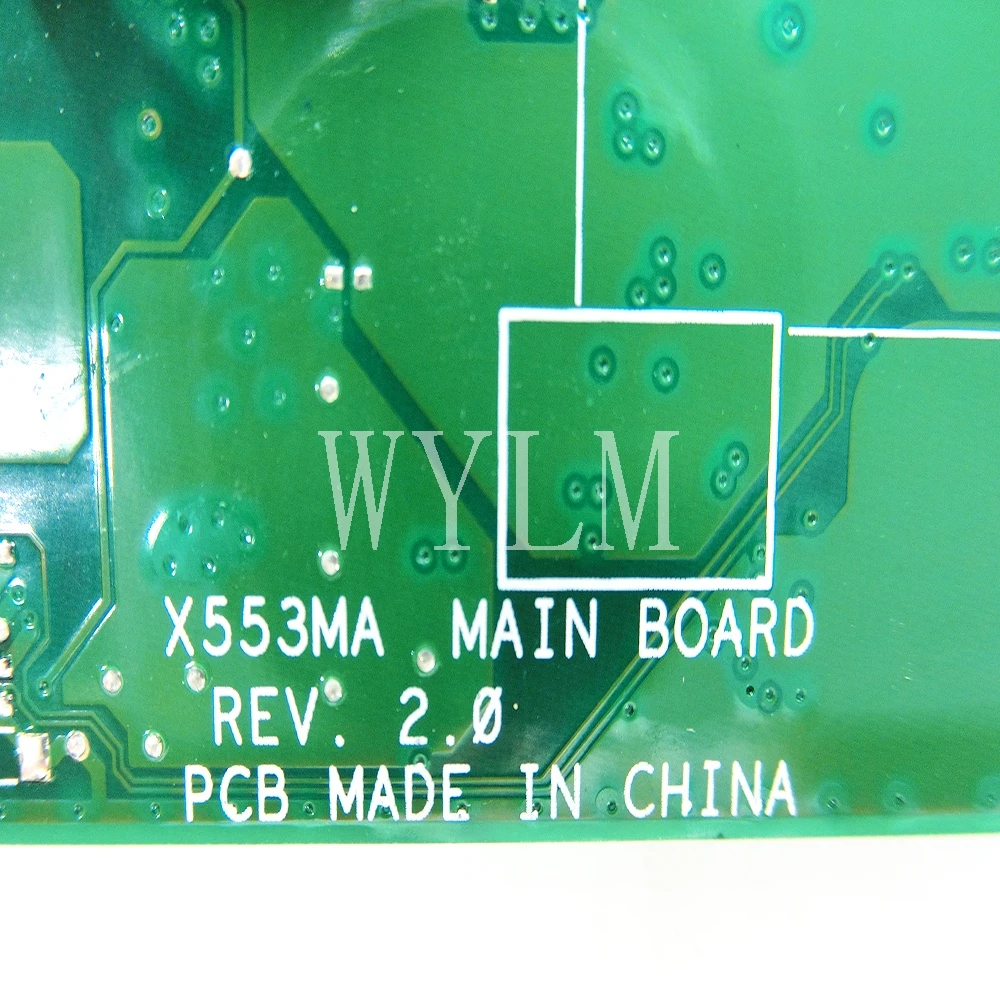Материнская плата X553MA REV2.0 для ASUS F503M X503M F553MA F553M X553 X553M X503MA D503 D503M протестированная