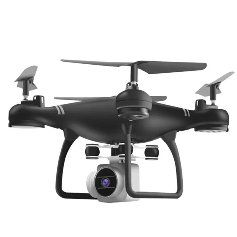 Радиоуправляемый вертолет Дрон с камерой HD 1080P wifi FPV селфи Дрон Профессиональный складной Квадрокоптер 40 минут работы от батареи - Цвет: 4k camera-black