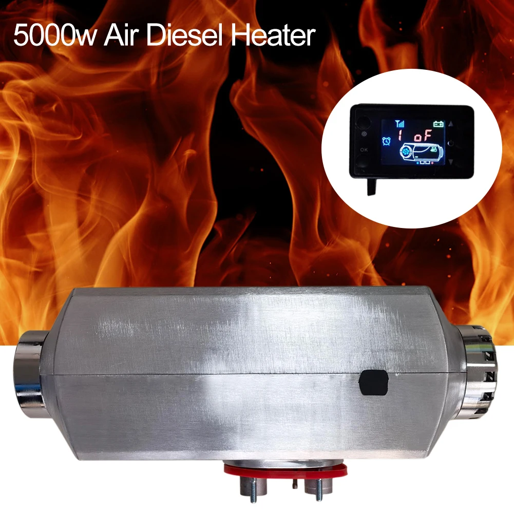 Водонагреватель воздуха из алюминиевого сплава с ЖК дисплеем 5 кВт|Установки для