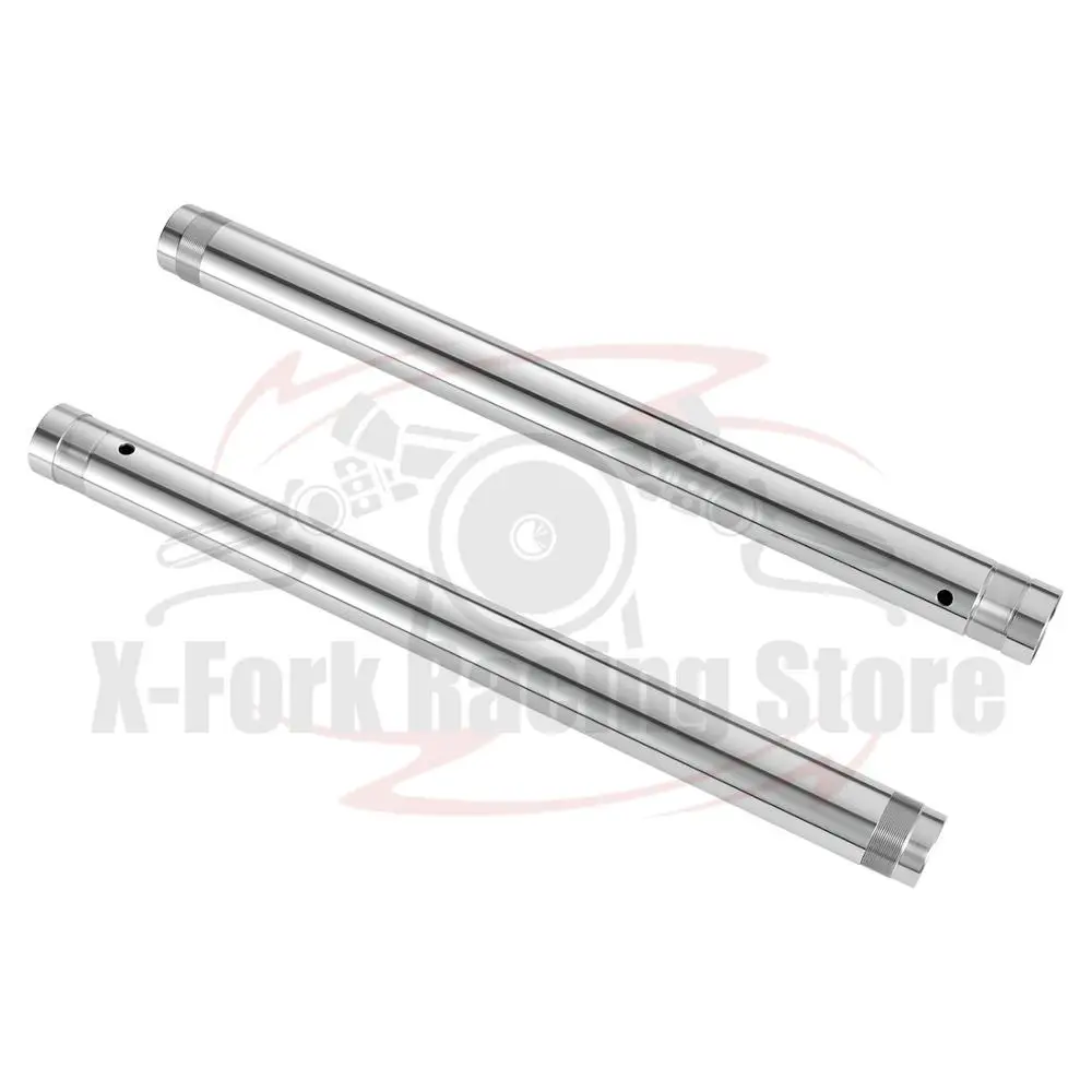 Трубы передней вилки трубы внутренней серебряная пара для YAMAHA XP500 T-MAX530 2015-2016