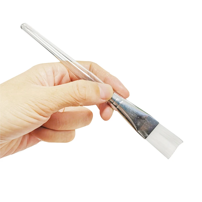 Кисти для рисования акварелью и гуашью нейлоновая кисть с плоским заостренным