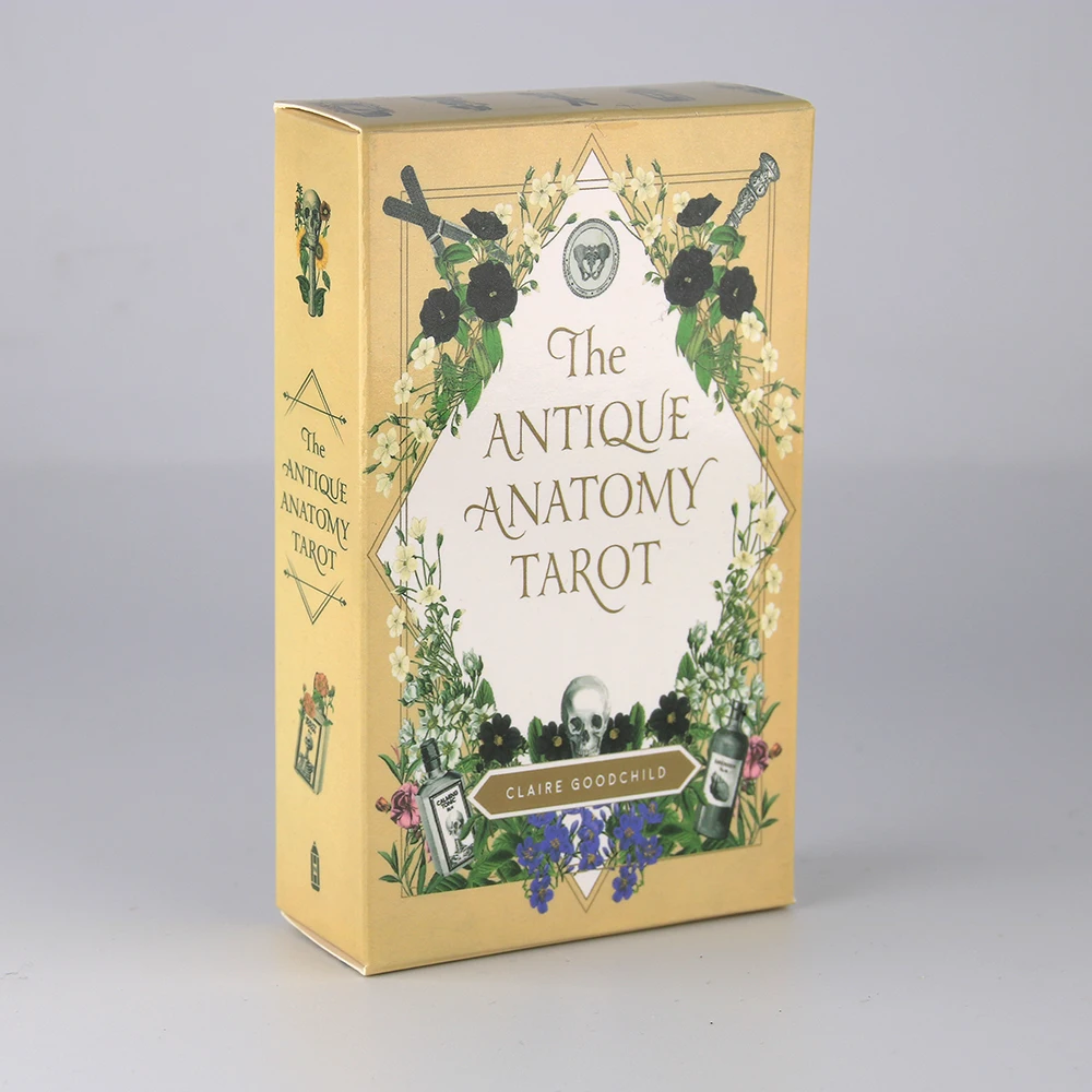 

The Antique Anatomy Tarot Cards 78 Deck English Version Classic Tarot Card Oracle Divination Board Games Playing Modern Reader