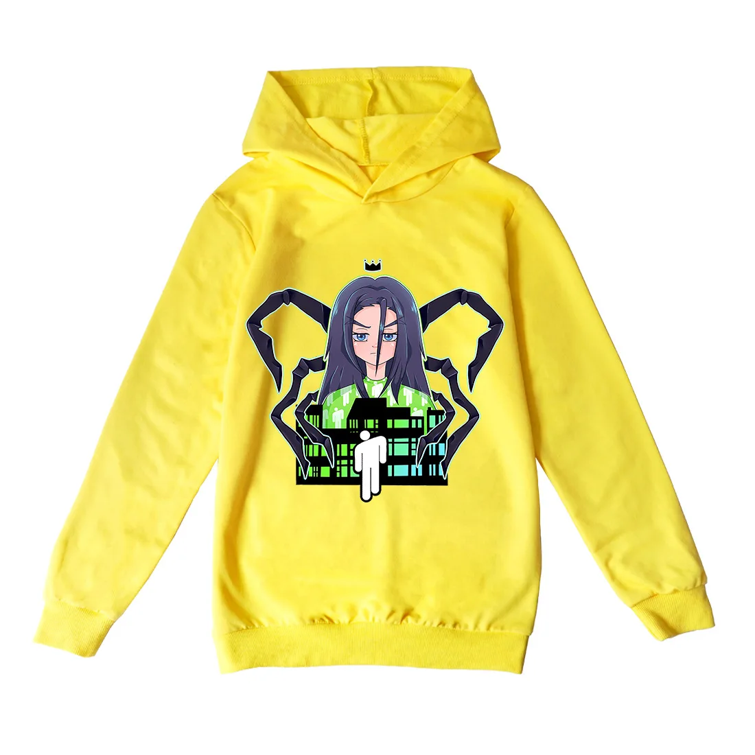

Billie Baby Boy Hooded Sweatshirt Spring Autumn Toddler Kids Hoodies Pullover Girl Tops For Girls School Party cosplay New