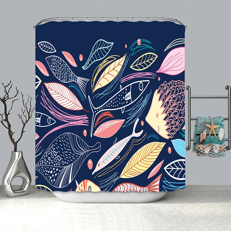 

Водонепроницаемый занавеска для душа douchegordijn 3d занавеска для ванной из полиэстера ткань занавеска для ванной комнаты