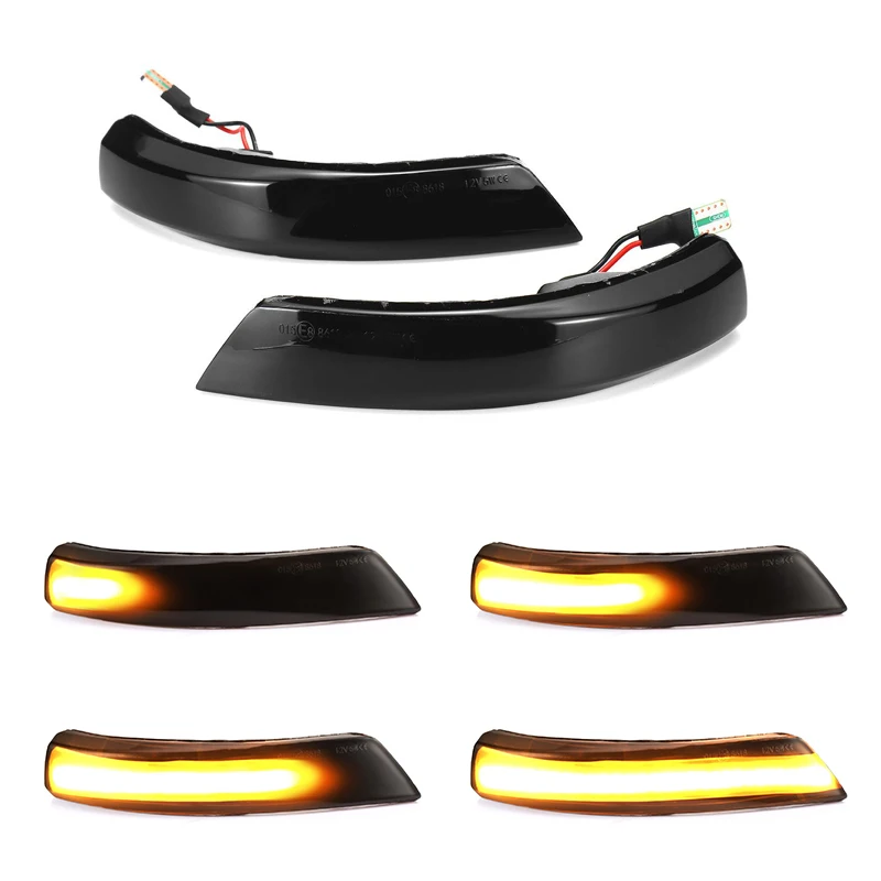 Автомобильный динамический сигнал поворота светодиодный боковые зеркала