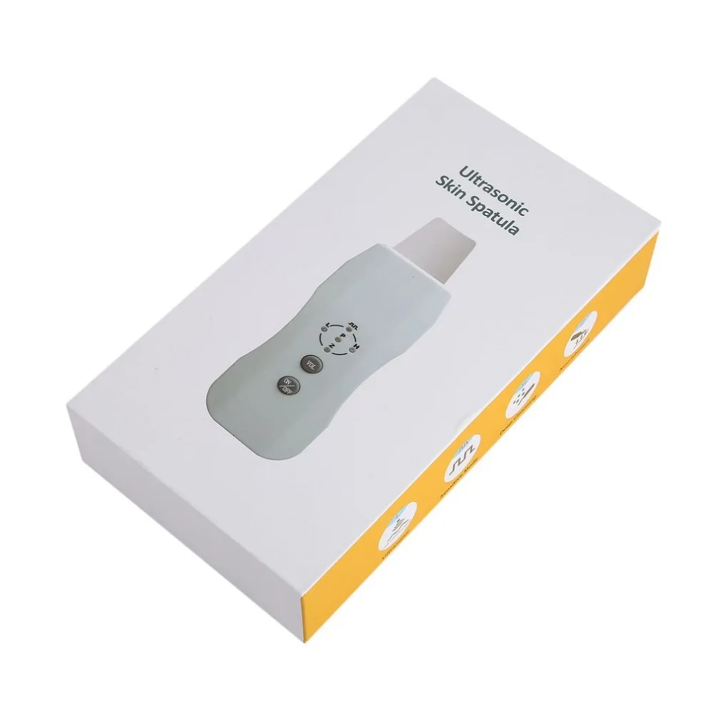 US Plug Массажер для скруббера кожи устройство глубокой очистки лица шпатель анион