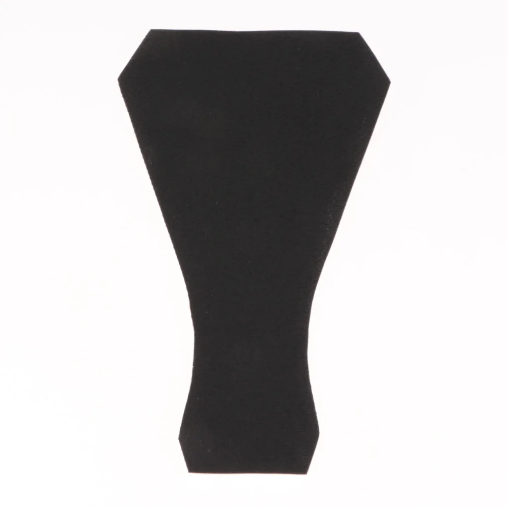 

5x Black Tank Traction Pad Side Gas Knee Grip Protector for Kawasaki Z900, PU Leather