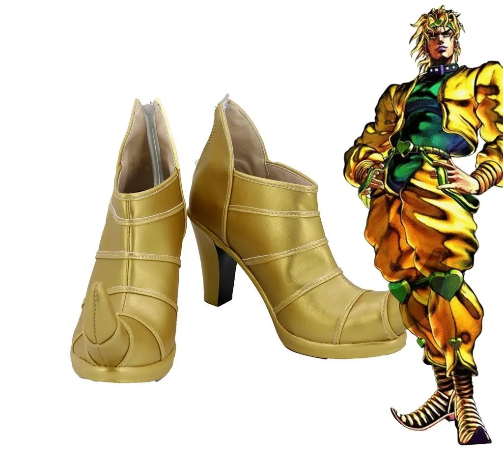 JOJO'S невероятные приключения 3 Dio Brando обувь для косплея на высоком каблуке