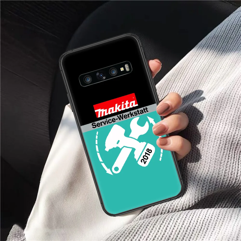 

Toolbox Makita Phone Case for Samsung Galaxy Note S 6 7 8 9 10 E 20 Ultra Edge Plus black Waterproof Pretty Cell Trend Prime